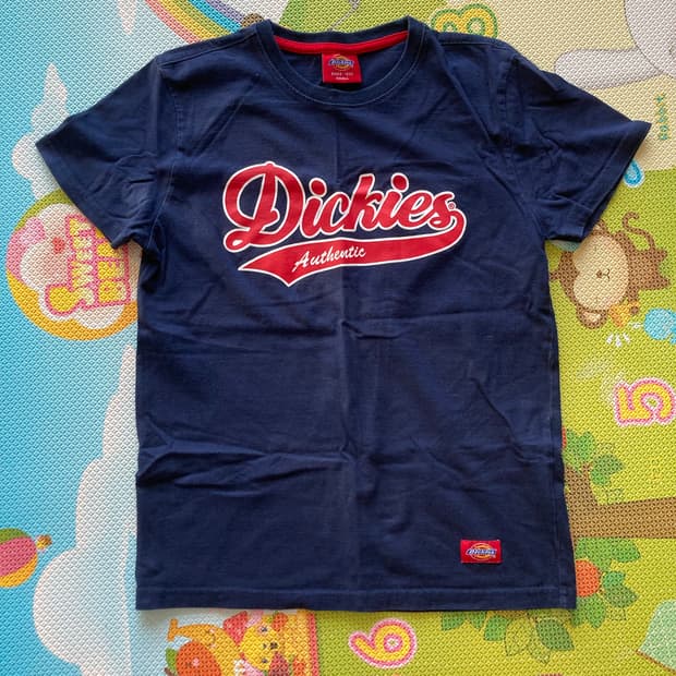 디키즈 S 네이비 반팔 반팔티 티셔츠 티 여름티  Dickies 판매합니