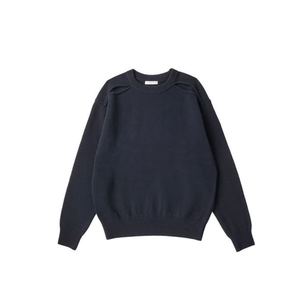 월스와일무브먼트 슬릿 니트 2사이즈