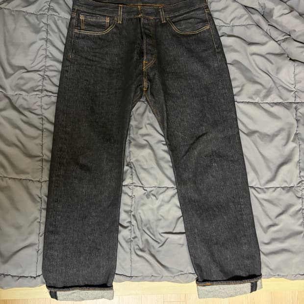 리바이스 501 블랙 0226 W34/L32