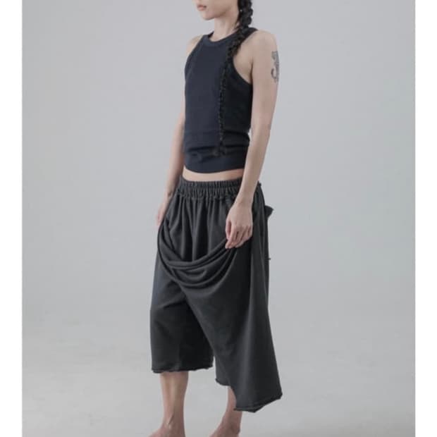 타일즈 로프팬츠 차콜 새상품