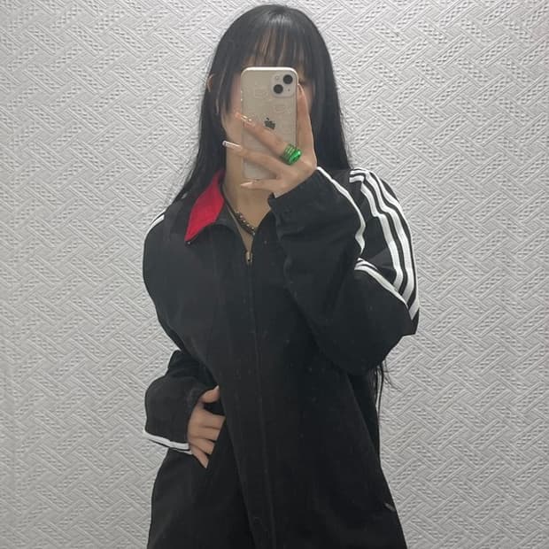 아디다스 레트로 프레데터 바람막이 져지 자켓 100 C08333