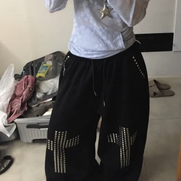 cross hotfix pants