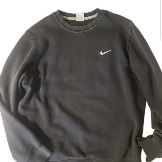 나이키 블랙 맨투맨 XL