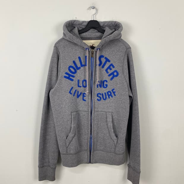 홀리스터 그레이 후드집업 M <584> 
