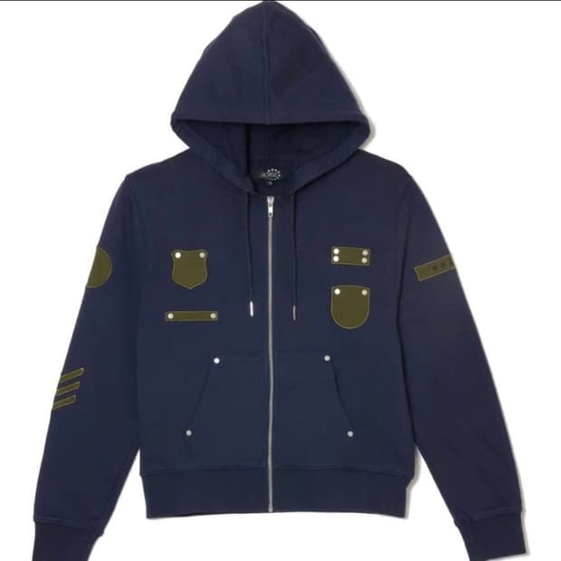 AFB PATCHED ZIP HOODIE