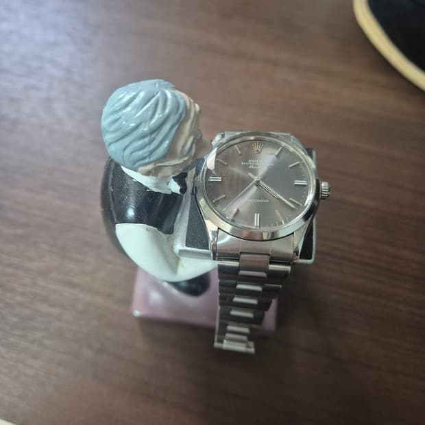 72년식 롤렉스 5500 에어킹 op 오이스터 34mm