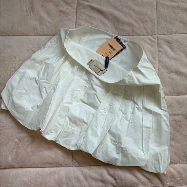 새상품 특가💎 palomawool 팔로마울 레이어링 벌룬 스커트 38