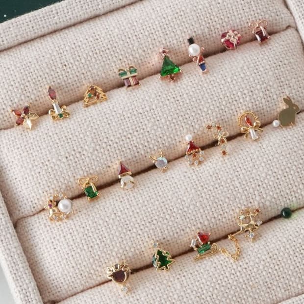 크리스마스 피어싱