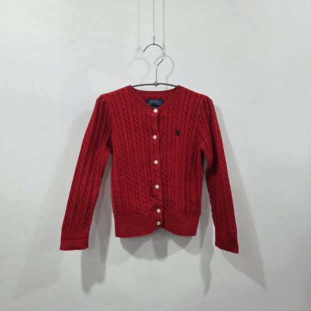 폴로랄프로렌 키즈 케이블 니트 가디건 4