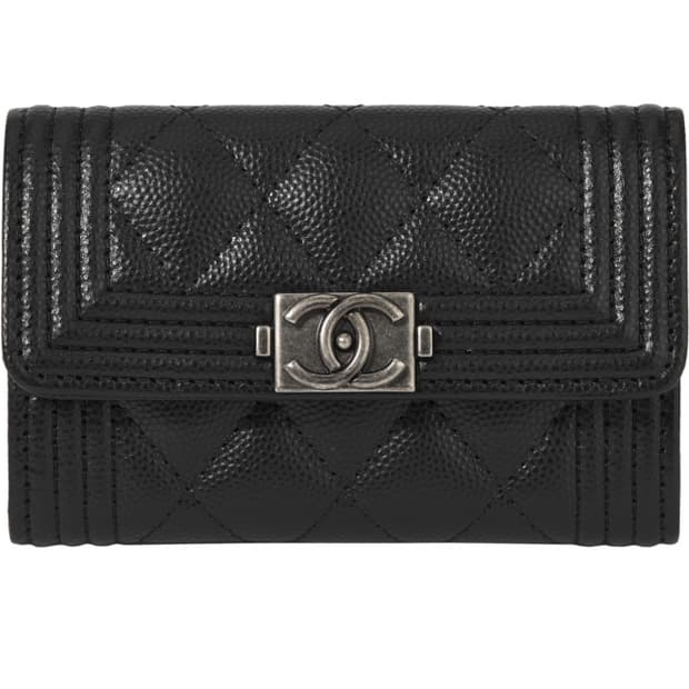 샤넬 보이 플랩 카드 홀더