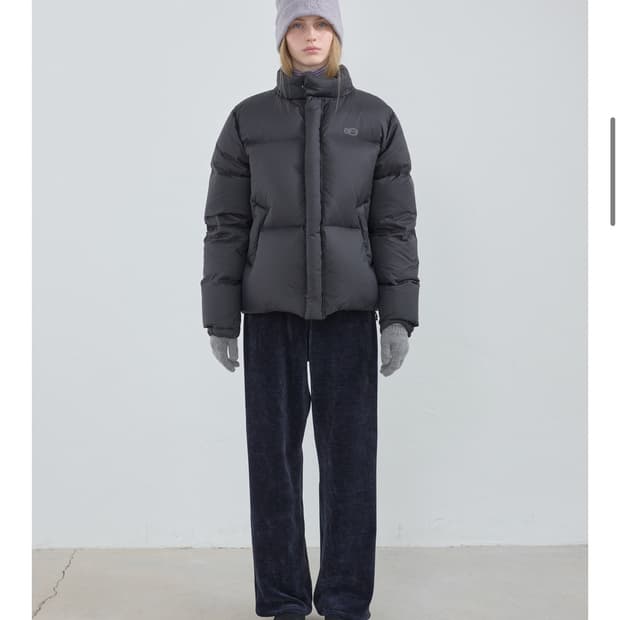 엔조블루스 코지 다운 자켓 (BLACK)