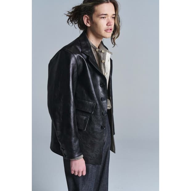 LOT.803 SACK LEATHER JACKET(HORSE)