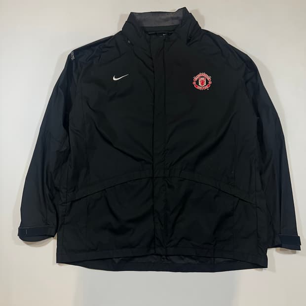 나이키 맨유 패치로고 바람막이