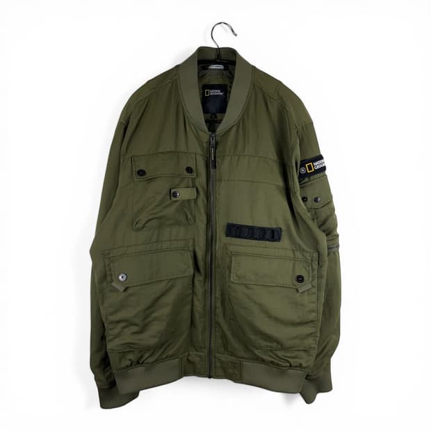 (L) 내셔널지오그래픽 랩토닉 에비에이터 점퍼 올리브