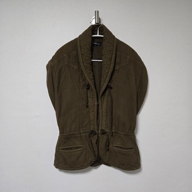 이자벨마랑 코튼 빈티지 베스트 / 여성 조끼/ 여성 베스트 