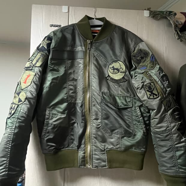 Schott 쇼트 패치워크 ma-1