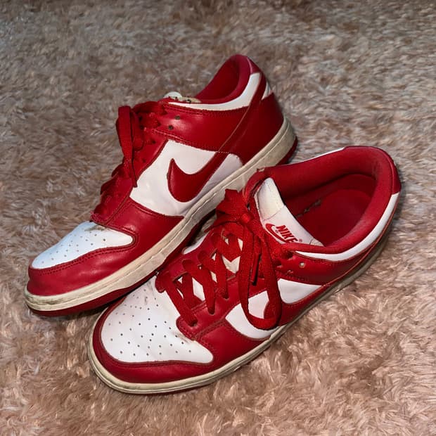 나이키 nike 덩크로우 유니버시티레드 사이즈9