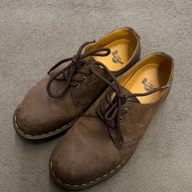 닥터마틴 1461 빈티지 브라운 처분 