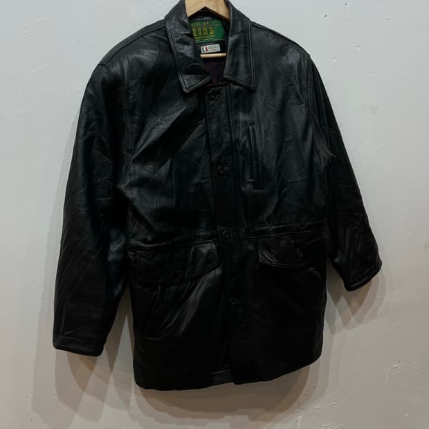 ATELIER ZERO 양가죽 사파리 카코트