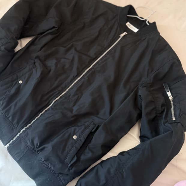 빈티지 봄버 항공 자켓