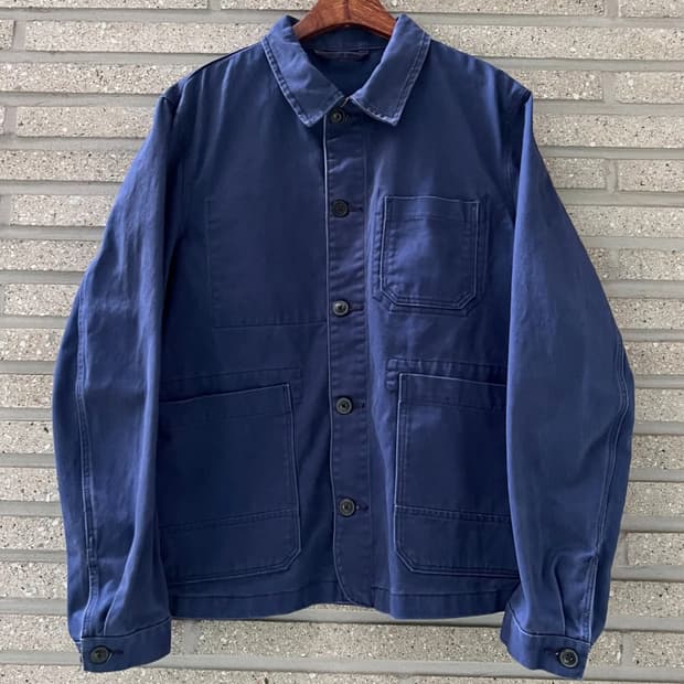 [M]90's 3포켓 몰스킨 프렌치 워크 자켓