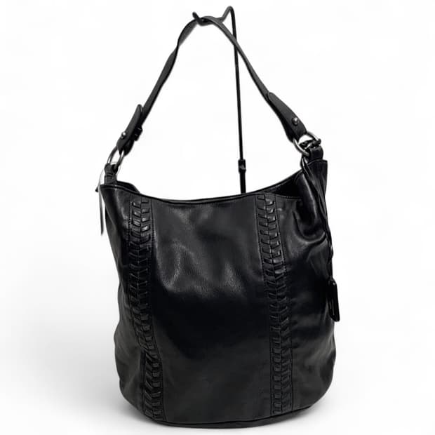 랄프로렌 클래식 레더 호보백 더블알엘x