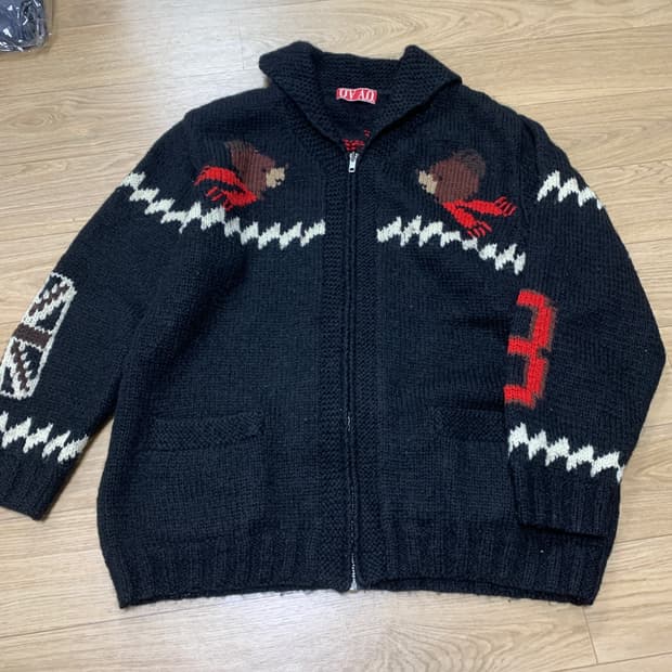 95)아츠키오니시 테디베어 코위찬 가디건