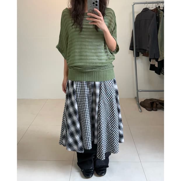 빈티지 레이어드 티셔츠