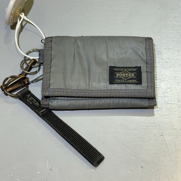 PORTER 요시다포터 그레이 반지갑
