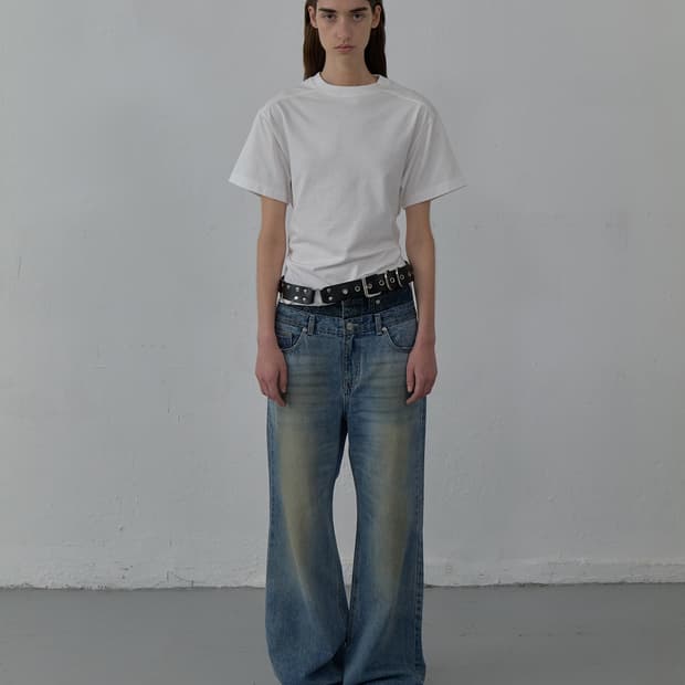 Lcdc DOUBLE WAIST DENIM