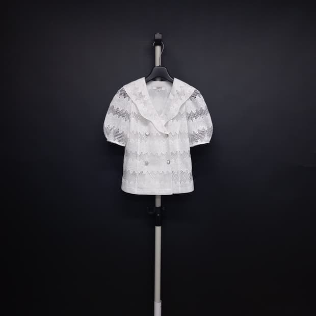 에고이스트 춘하 아일렛 블라우스형 자켓 55