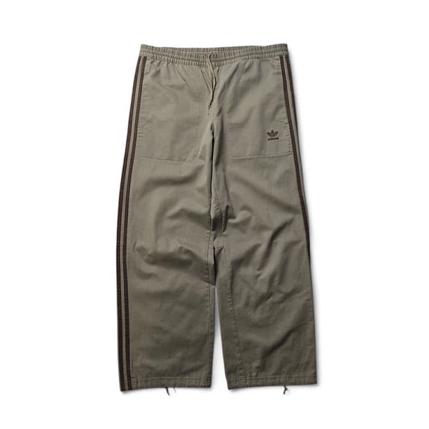 2000's 아디다스 재팬 삼선 와이드 코튼 팬츠 L 34