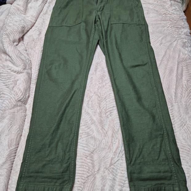 오어슬로우 퍼티그 팬츠 슬림 3사이즈(32) 실착 2회