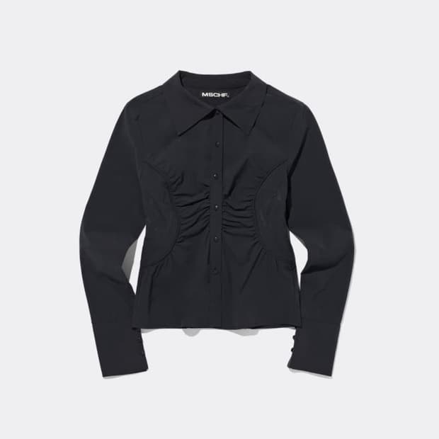 미스치프 셔링 셔츠 차콜