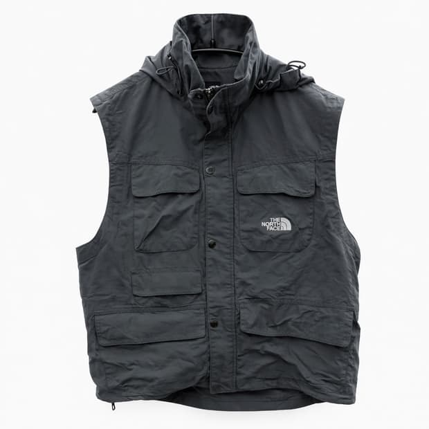 노스페이스 남성 조끼 XL(105) 회색