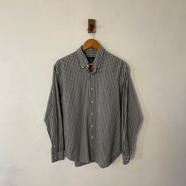 폴로 체크 셔츠 