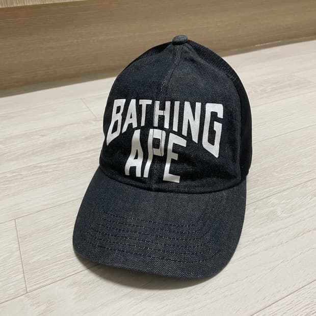 올드 베이프 데님 메쉬캡