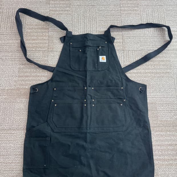 칼하트 에이프런 앞치마 블랙 