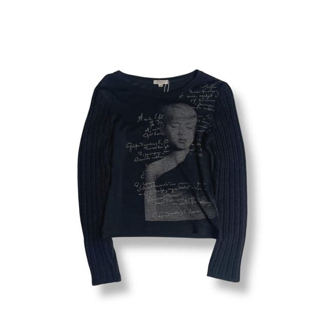 Avance 민머리 울 100 니트 (italy)  