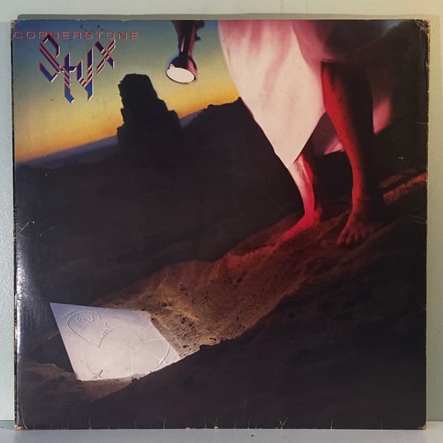 (중고LP-팝록) Styx -Cornerstone