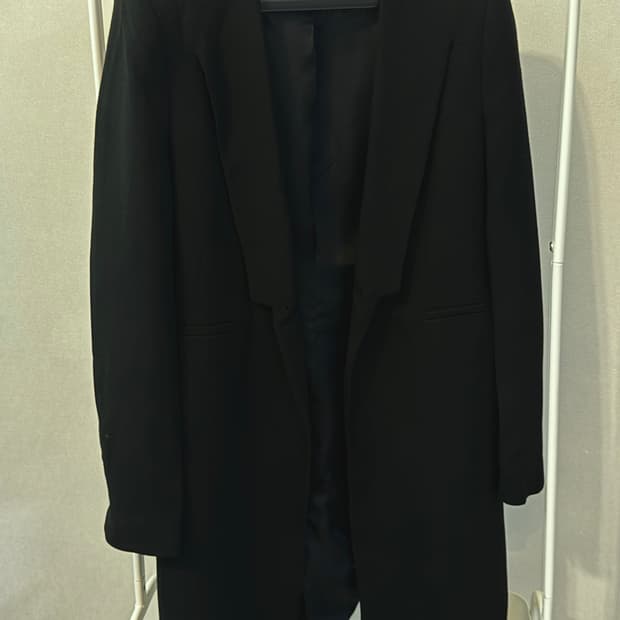 Zara woman 블랙 롱자켓(S)