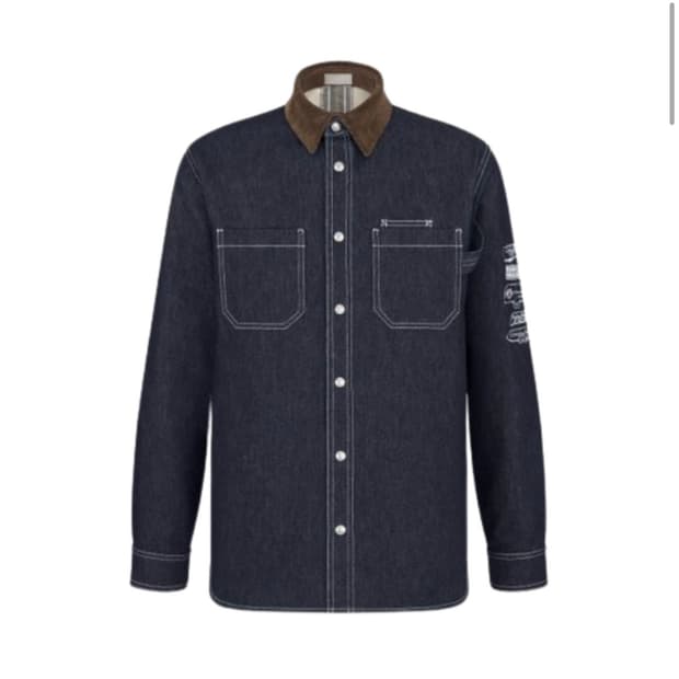 Dior Archives Labels 오버셔츠