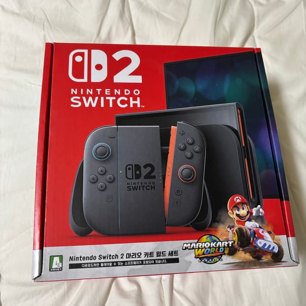 닌텐도 스위치2 마리오카트 월드 미개봉