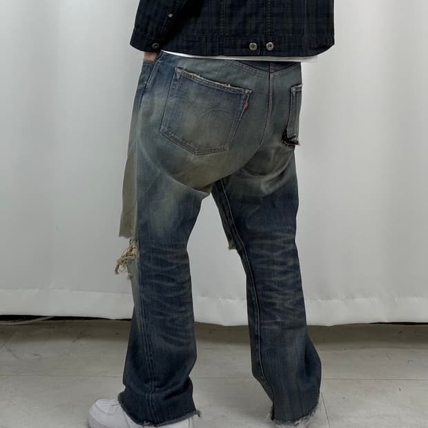 a300) 36 리바이스 00's 빅E 501 스트레이트