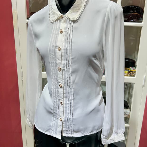 sorridere blaus 소리데레 프릴 블라우스