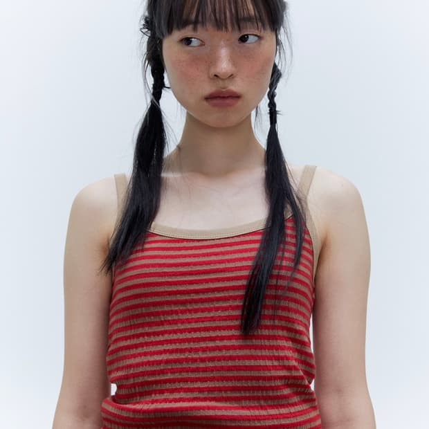 YOUNGOH 영오 스트라이프 나시