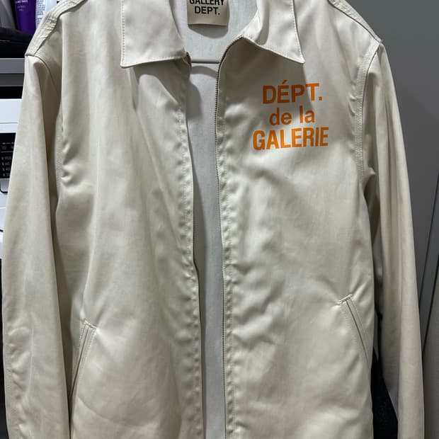 갤러리 디파트먼트 프렌치 로고 자켓