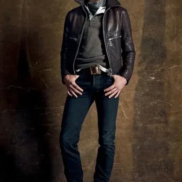 TOM FORD LEATHER JACKET