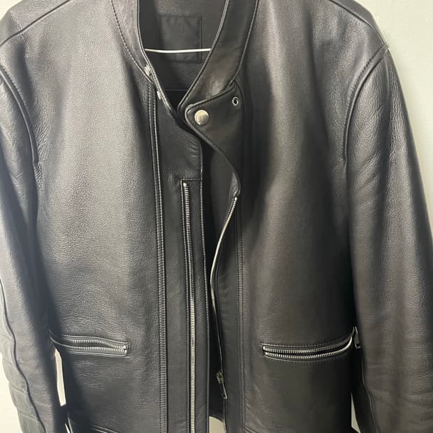 Givenchy leather biker jacket