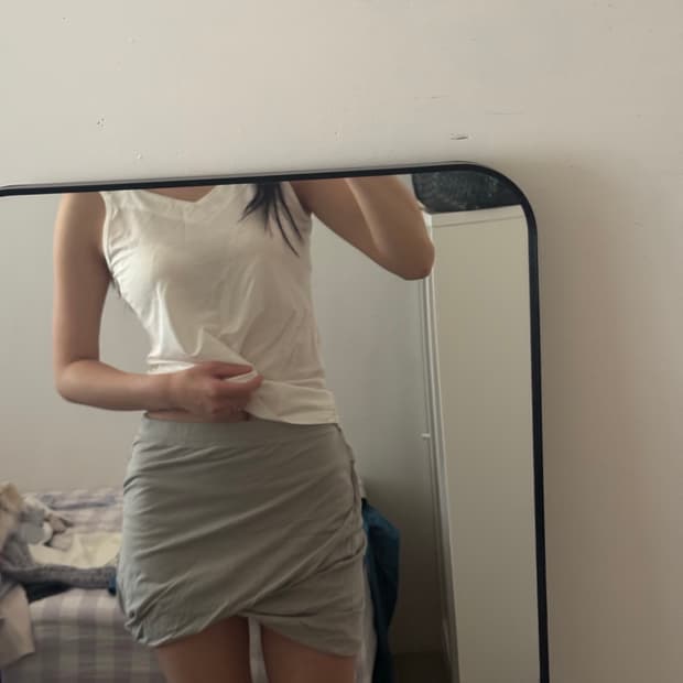 Lcdc TWISTED MINI VOLUME SKIRT 